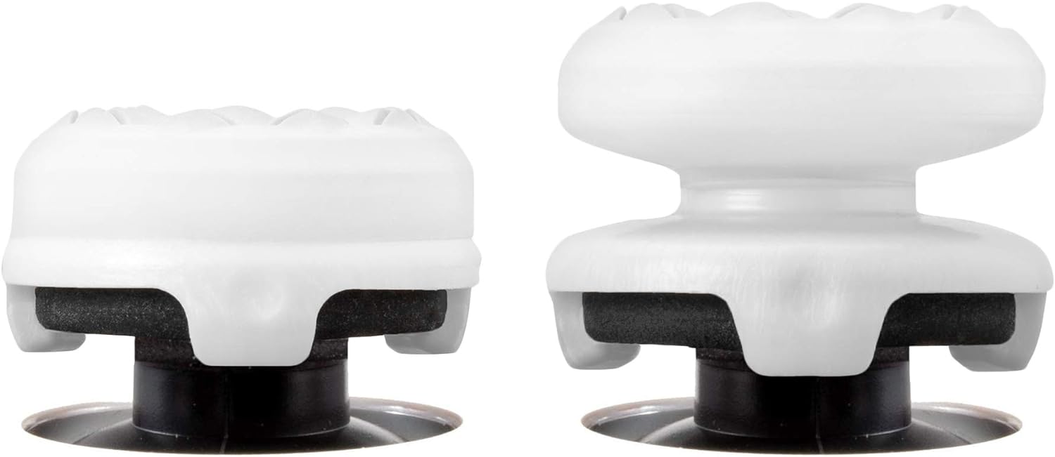 KontrolFreek_FPS_Freek_Galaxy_White_for_PlayStation_4_(PS4)_and_PlayStation_5_(PS5)_|_Performance_Thumbsticks_|_1_High-Rise,_1_Mid-Rise_|_White