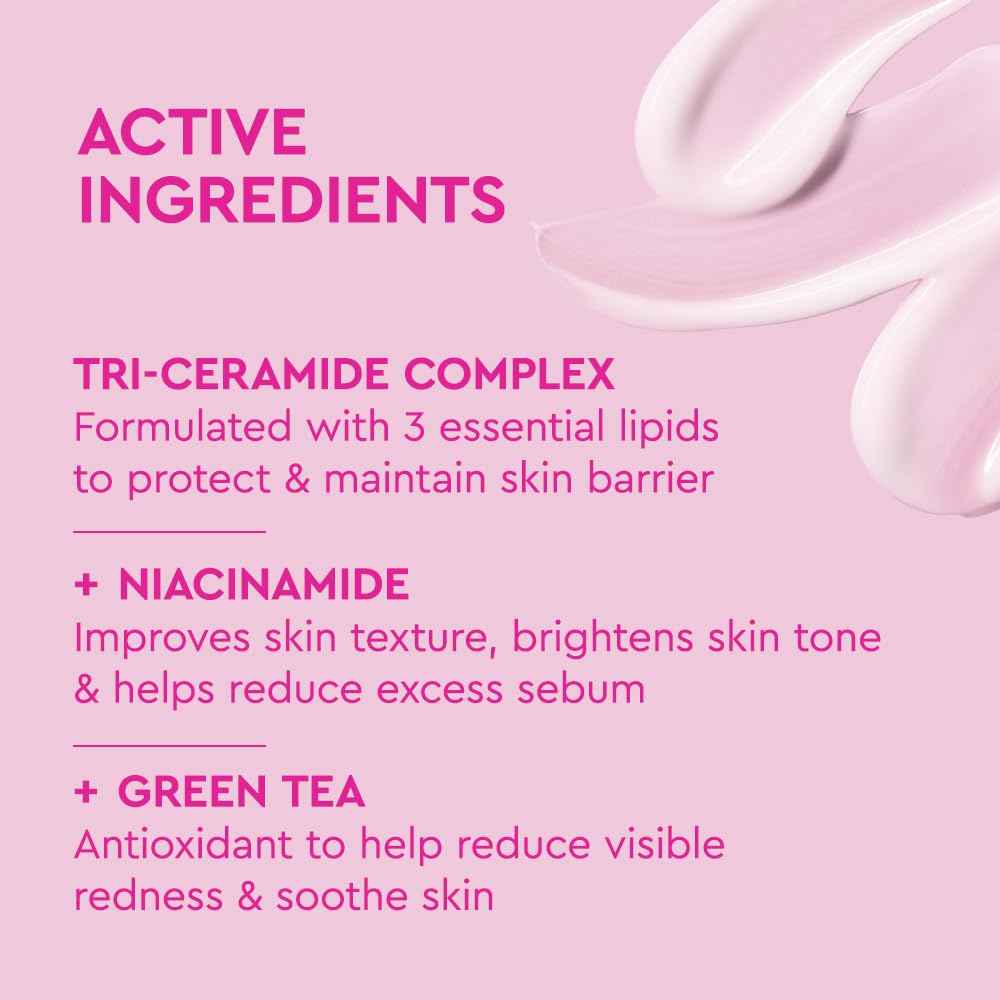 BYOMA Moisturizing Gel Cream - Barrier Repair Cream/Gel Face Lotion with Niacinamide and Green Tea - Ceramide Face Moisturizer for Dry Skin - Alcohol Free, Oil Free Face Moisturizer - 1.69 fl. oz