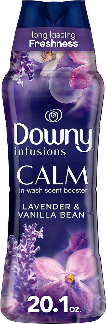 Downy Balance In-Wash Laundry Scent Booster Beads, Crisp Rain and Blue Eucalyptus scent, laundry scent beads, Long-lasting Freshness