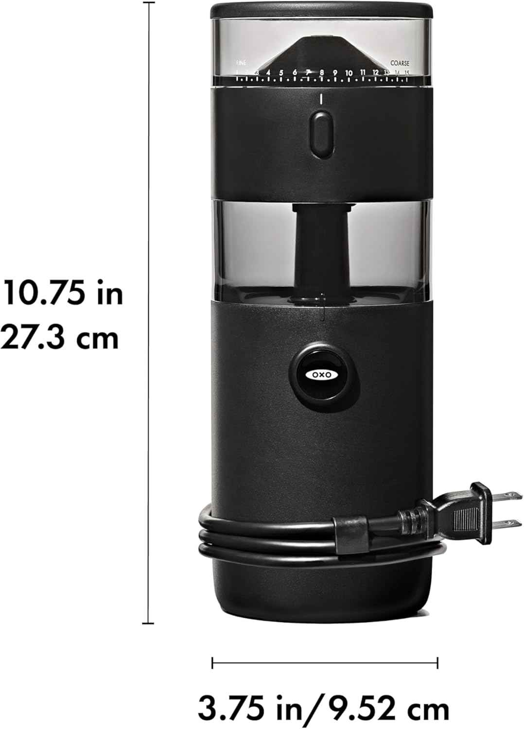OXO Brew Compact Conical Burr Coffee Grinder