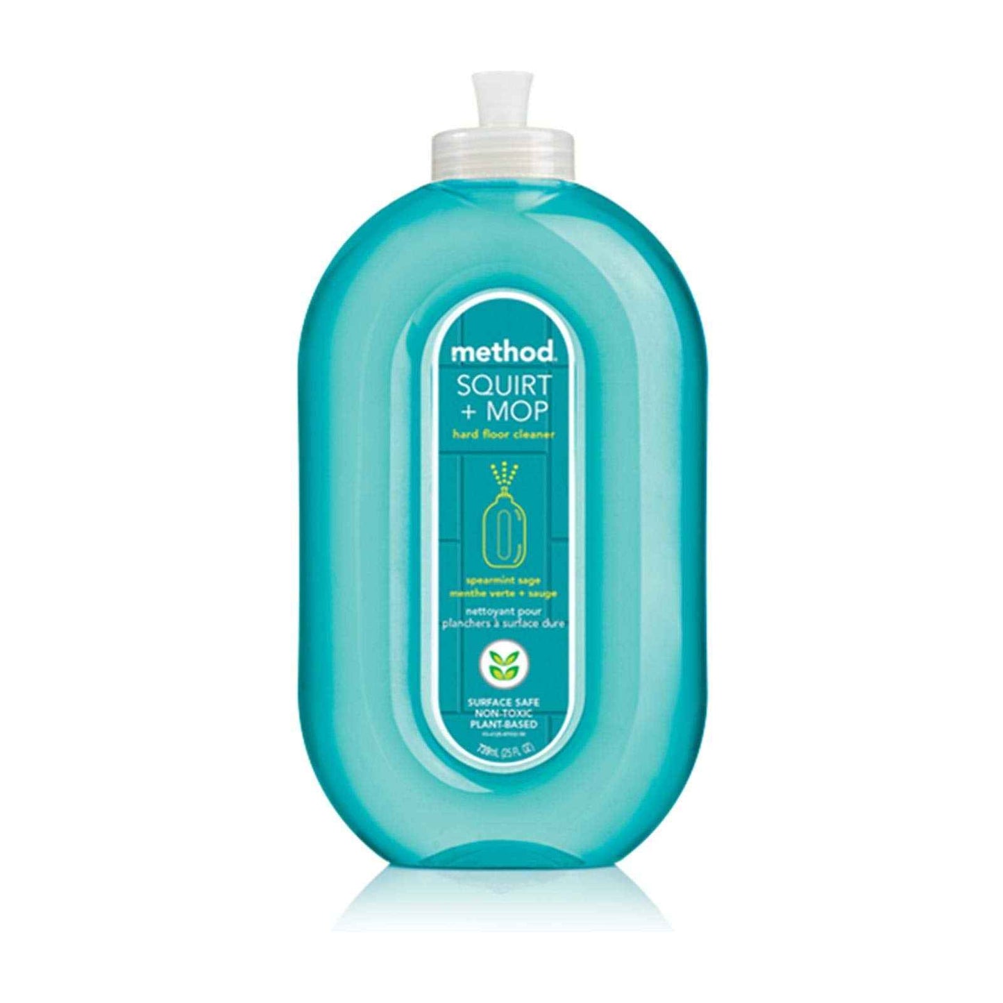 Method Hardwood Floor Cleaner, Squirt + Mop Design, Use as Laminate or Sealed Wood Floor Cleaner, 25 Fl Oz