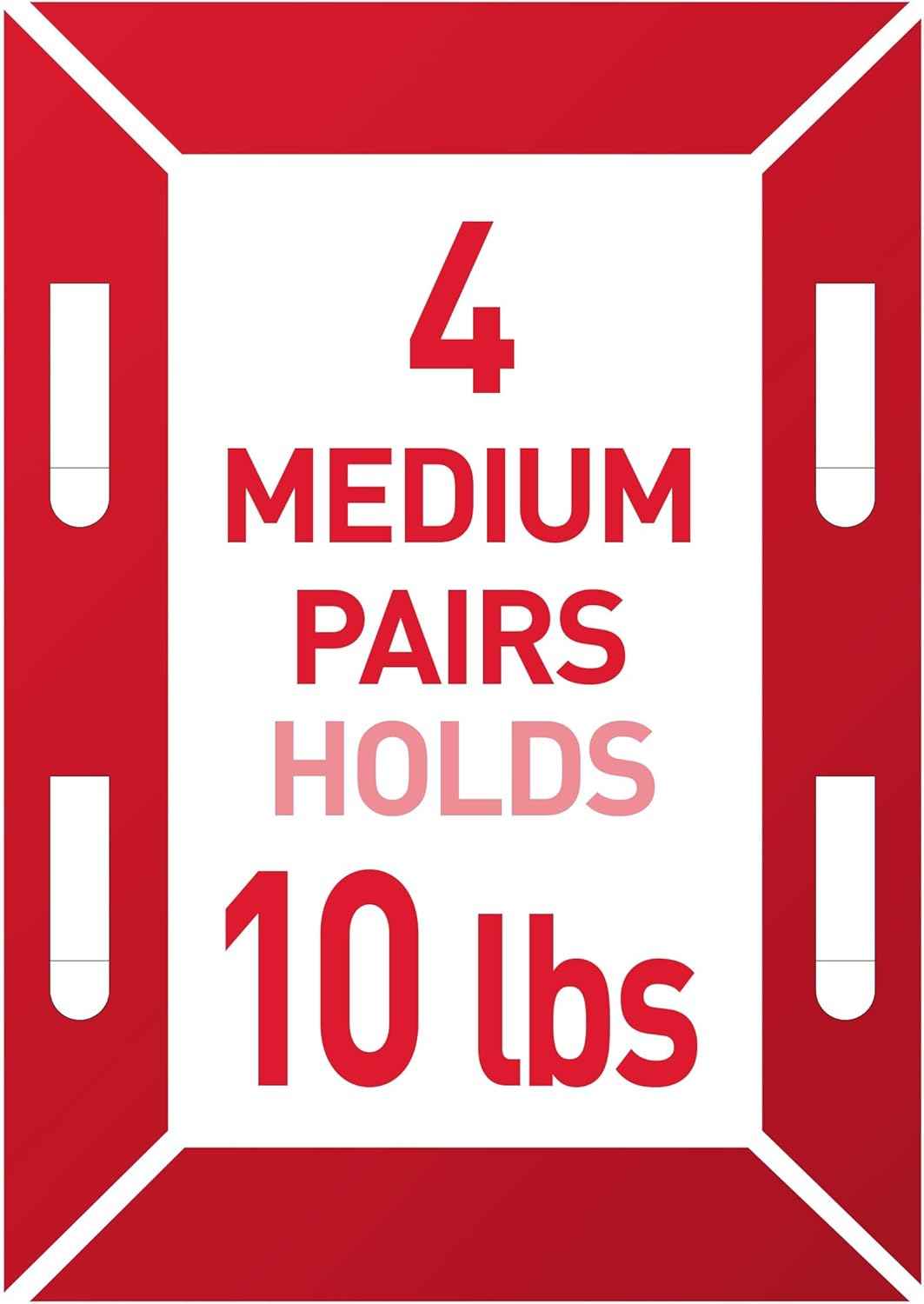 Command 10 lb & 5 lb Medium and Small 18 Pairs Picture Hanging Strips (36 Strips), Damage-Free Hangers for Picture Frames, No Tools Required, Great for Home Room Wall Decor, White Adhesive