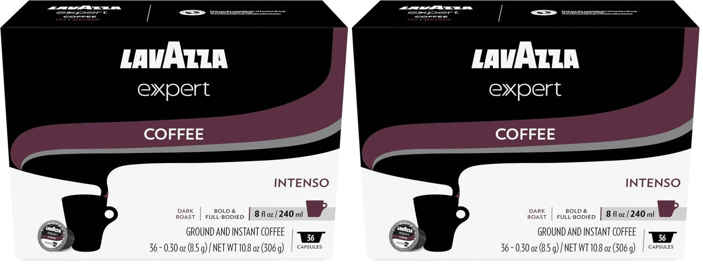 Lavazza Capsules, Medium Roast, 100% Arabica, Compatible with Own Classy Machines