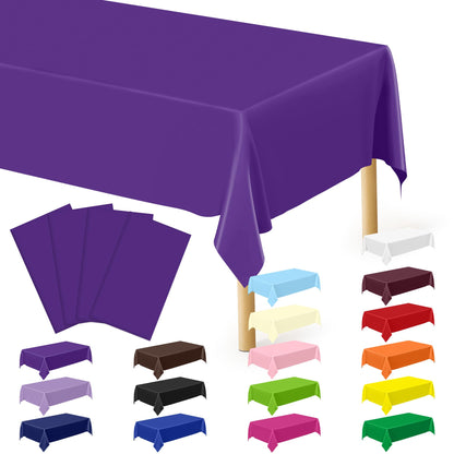 Purple - 4pcs 54x108 in
