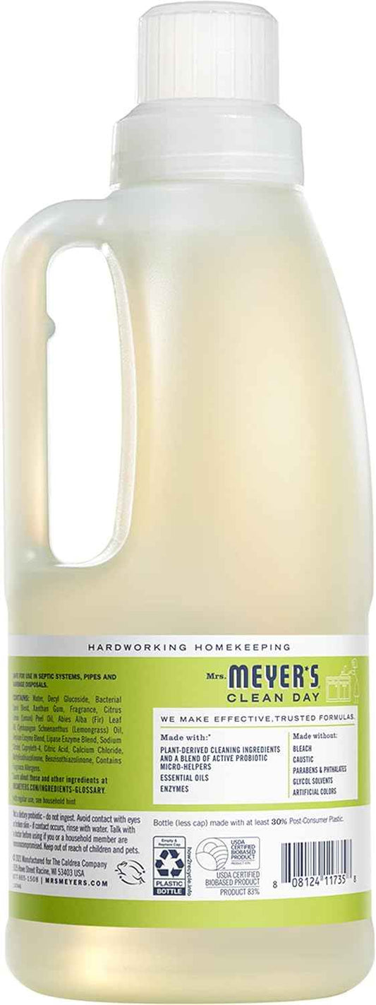 MRS. MEYER'S CLEAN DAY Probiotic Drain Maintenance Liquid, Freshens Disposals and Drains, 32 Fl Oz