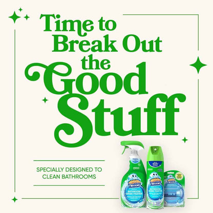 Scrubbing Bubbles Bathroom and Shower Cleaner Disinfectant Aerosol, Foaming Action Bathroom Grime Fighter