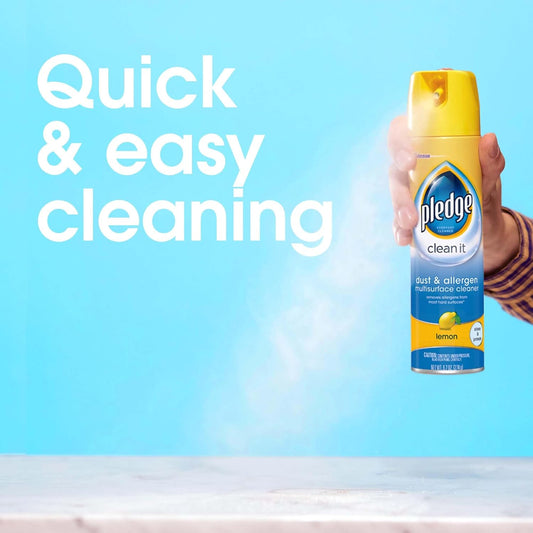Pledge_Dust_&_Allergen_Multisurface_Cleaner,_Aerosol_Spray,_Lemon_Scent,_9.7oz_(Pack_of_3)