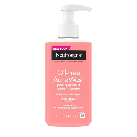 Neutrogena_Oil-Free_Acne_Wash_Pink_Grapefruit_Facial_Cleanser_-_with_Salicylic_Acid_for_Clear_Skin,_Daily_Face_Wash_for_Oily_&_Acne-Prone_Skin,_Deep_Cleansing_Treatment,_9.1_fl._oz._Bottle