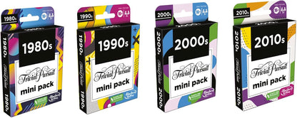 Hasbro_Games_Trivial_Pursuit_Mini_Packs_Multipack,_Fun_Trivia_Questions_for_Adults_and_Teens_Ages_16+,_Includes_4_Game_Featuring_4_Decades