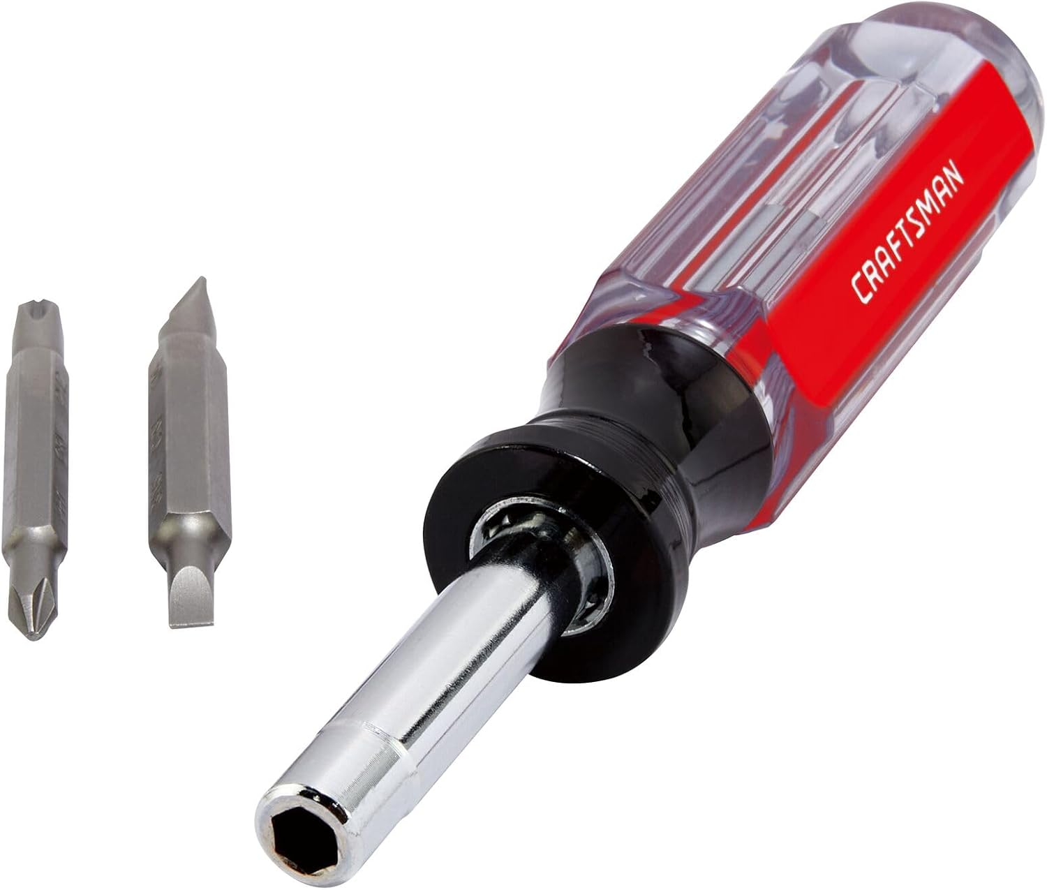 CRAFTSMAN_Screwdriver_Multi-Bit_Set,_6_in_1,_Acetate_Handle_(CMHT66052)