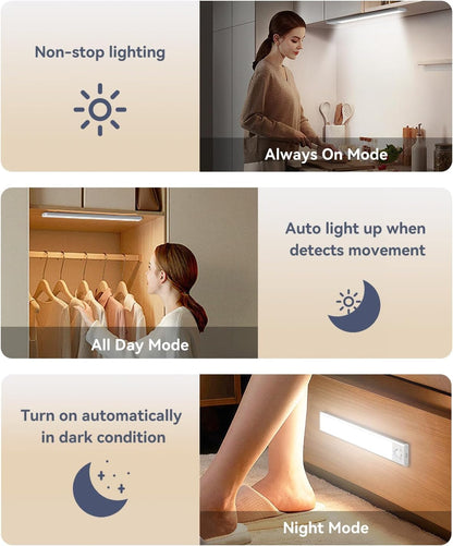 Under_Cabinet_Lighting,_LED_Motion_Sensor_Light_Indoor,_2200mAh_USB_Rechargeable_Closet_Lights_Battery_Operated,_Stick_On_Magnetic_Wireless_Dimmable_Under_Counter_Lights_for_Kitchen,_Stairs_(2_Pack)_-_8_inch/13_inch