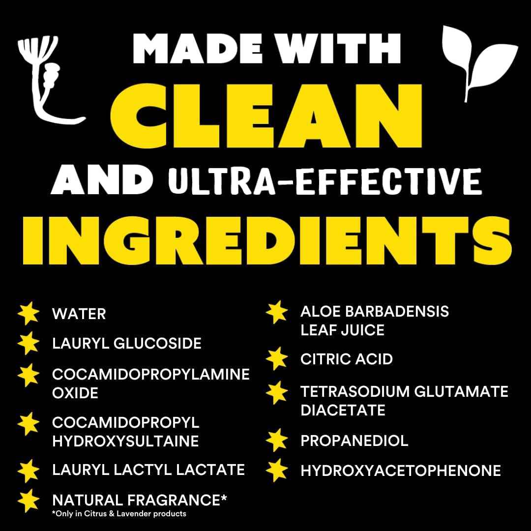 Molly's Suds Liquid Dish Soap | Clean, Simple Ingredients | Extra Scrubbing Power