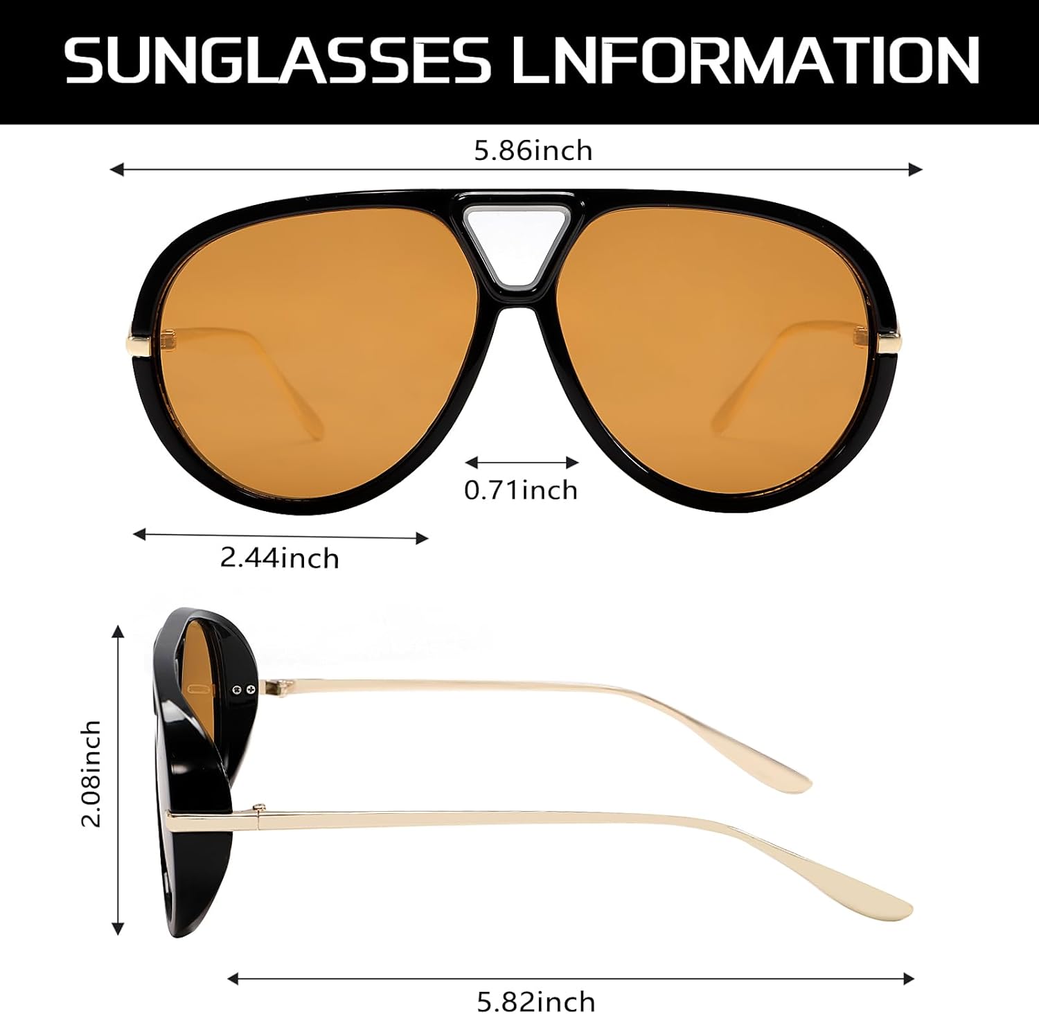 Retro_Gold_Aviator_Sunglasses_for_Women_Men,_2026_Metal_Oversized_70s_Aviators_Black_Sun_Glasses