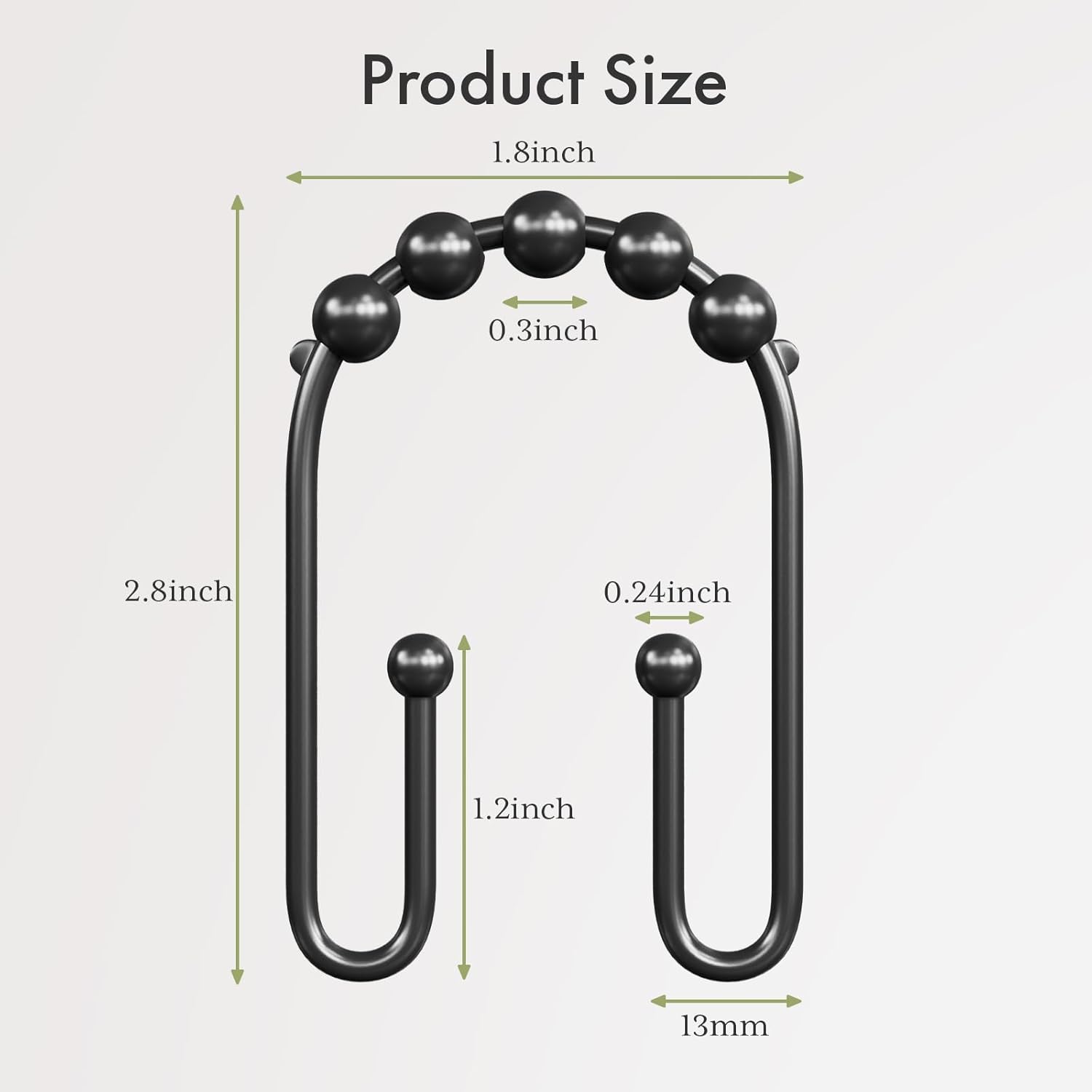 AmazerBath_Shower_Curtain_Hooks_Rings,_Metal_Shower_Curtain_Rings,_Black_Shower_Curtain_Hooks_Rust_Proof_Double_Hook_Shower_Hooks_for_Shower_Curtain_and_Liner,_Shower_Rod_Hooks_Bathroom_12Pcs