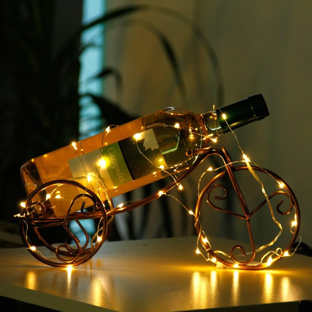 CYLAPEX_6_Pack_Warm_White_Fairy_Lights_String_Battery_Operated_Fairy_Lights_Firefly_Lights_LED_Starry_String_Lights_7ft_20_LEDs_Silvery_Copper_Wire_for_Christmas_DIY_Decoration_Costume_Wedding_Party