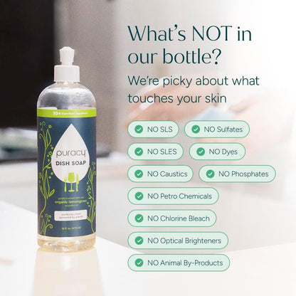 Puracy_Natural_Dish_Soap_Refill_-_Skin-Softening_Plant-Based_Liquid_Dishwashing_Detergent_Soap,_Clean-Rinsing_Water-Sheeting_Formula_(Organic_Lemongrass,_48_fl_oz)