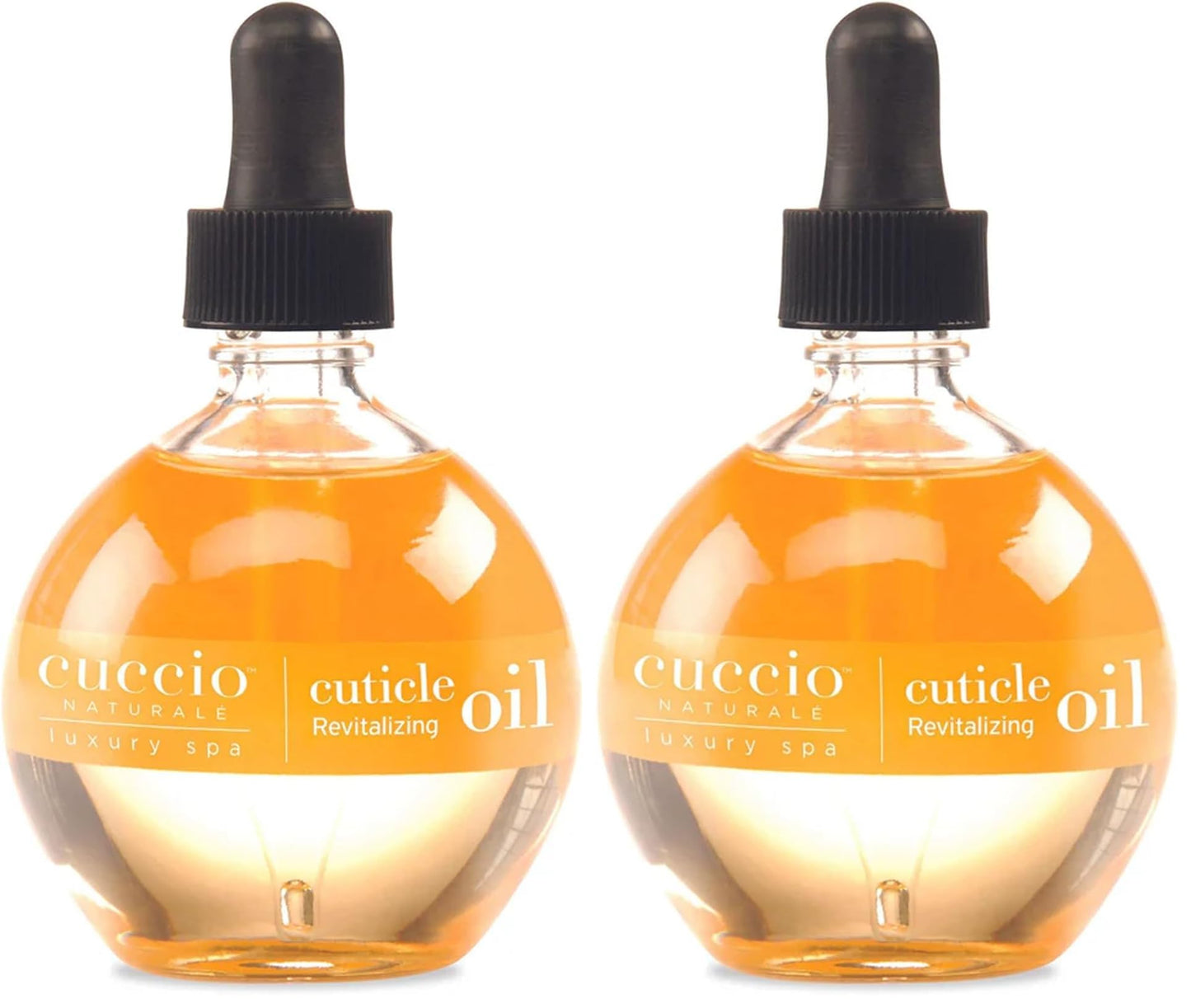 Cuccio Naturale Revitalizing- Hydrating Oil For Repaired Cuticles Overnight - Remedy For Damaged Skin And Thin Nails - Paraben/Cruelty-Free Formula - Milk And Honey - 2.5 Oz (Pack of 2)