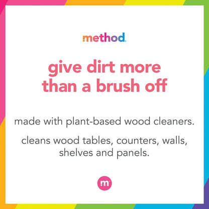 Method_Daily_Wood_Cleaner,_Almond,_Cleans_Shelves,_Tables_and_Other_Wooden_Surfaces_While_Removing_Dust_&_Grime,_28_oz_Spray_Bottles,_(Pack_of_1)
