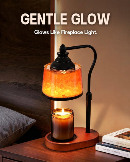 3-in-1_Candle_Warmer_Lamp_with_Timer_Dimmable,_Himalayan_Salt_Lamp_&_Passive_Diffuser,_Gifts_for_Women,_House_Warming_Gifts_New_Home_Decor,_Wax_Melt_Warmer_for_Jar_Candles_(2_Bulbs)