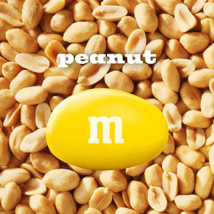 M&M'S Peanut Milk Chocolate Candy Bulk Pack, Party Size, 38 oz Bag