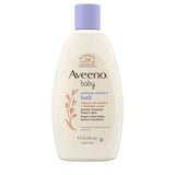 Aveeno Baby Nighttime Calming Comfort Bath, Body & Hair Wash with Relaxing Lavender & Vanilla Scents & Natural Oat Extract, Tear-Free Formula, Paraben-, Phthalate- & Soap-Free