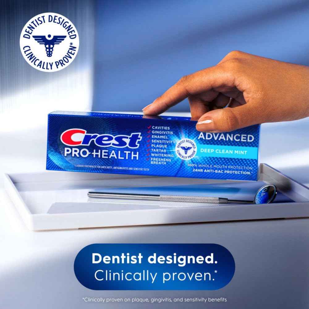 Crest Pro-Health Advanced Deep Clean Mint Toothpaste, 5.1 Oz