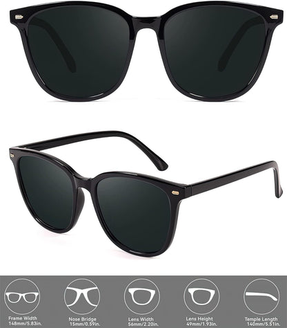 FIMILU_2_Packs_Sunglasses_for_Women_Polarized_UV400_Protection_Lens_Big_Frame_Fashion_Glasses_Trendy_Stylish_Shade