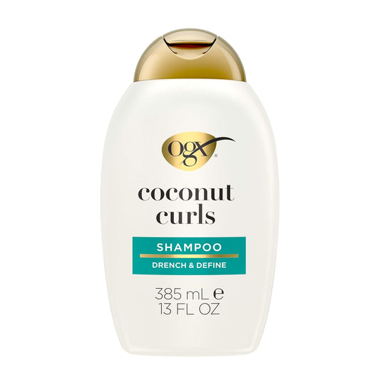 OGX_Quenching_+_Coconut,_Curl-Defining_Shampoo,_Hydrating_&_Nourishing_Curly_Hair_Shampoo_with_Coconut_Oil,_Citrus_Oil_&_Honey,_Paraben,_Sulfate-Free_Surfactants,_13_floz