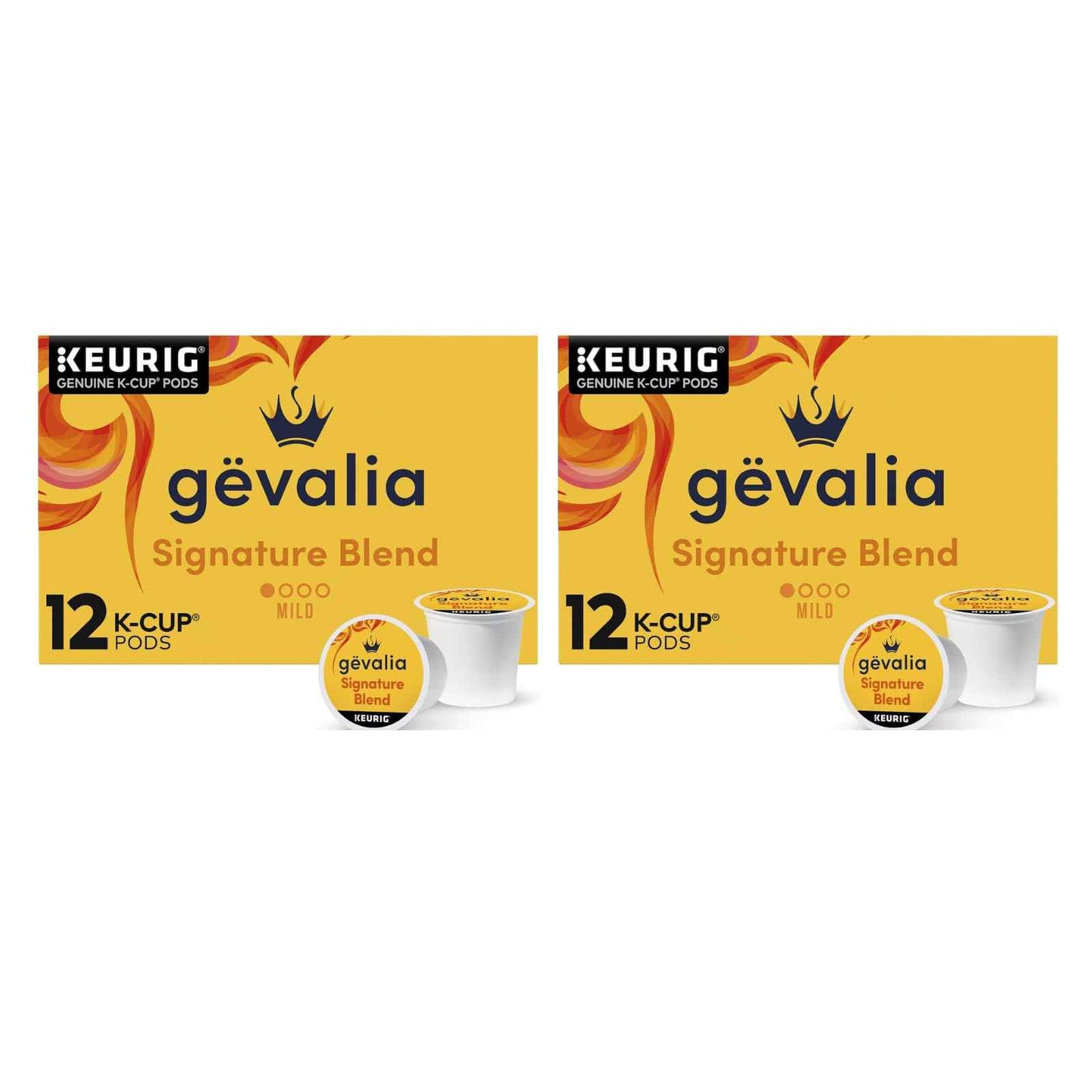 Gevalia Blend Mild Light Roast K-Cup Coffee Pods