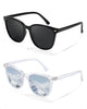 C12 Black+tpwhite Frame/Sliver Lens