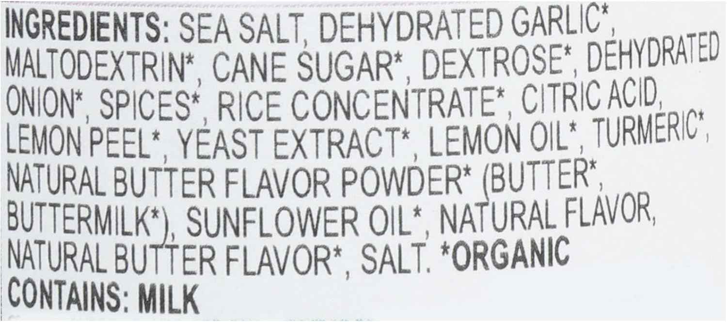 KINDERS Organic Lemon Butter Garlic Seasoning, 3.3 OZ