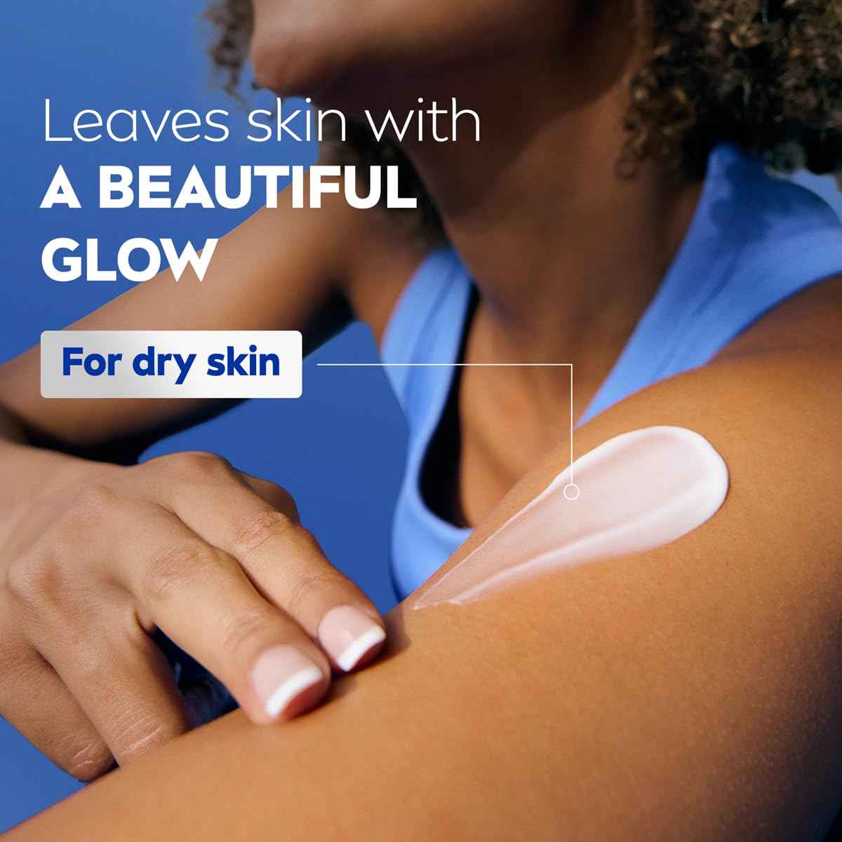 NIVEA Cocoa Butter Body for Dry Skin with Hyaluronic Acid, Cocoa Butter and Deep Nourishing Serum, 72-Hour Body Moisturizer