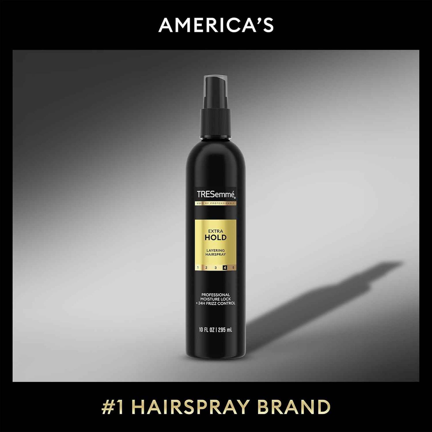 TRESemmé Extra Hold Hairspray, Non-Aerosol 3-Pack, 24H Hold & Frizz Control + Keratin Repair Hair Mask