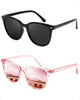B01 (2 Pack) Black/Grey + Pink/Pink