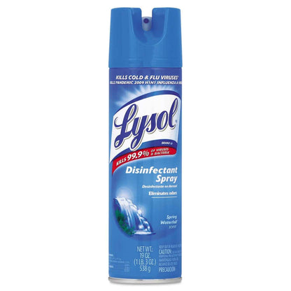Lysol Disinfectant Spray, Household Essential Cleaning Supplies, Multi-Purpose Room Spray, Antibacterial Sanitizer Spray, Upholstery Deodorizer, Home and Bathroom