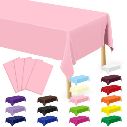 Pink - 4pcs 54x108 in