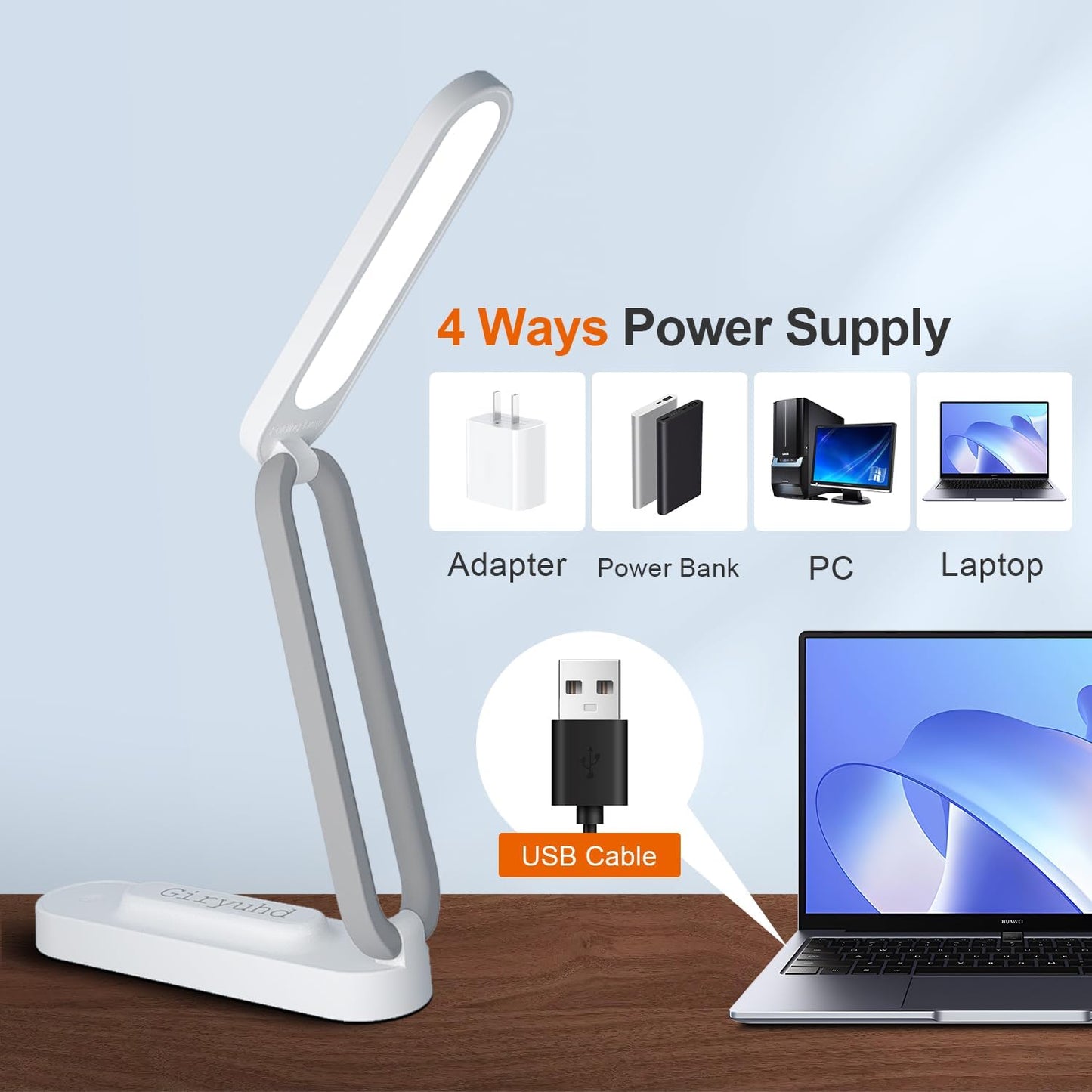 LED_Desk_Lamp_for_Office_Home_&_Battery_Operated_Lamp_Rechargeable_Lamp_Foldable_&_Portable_Light,_LED_Desk_Light_Strip,_3_Brightness_Dimmable_Small_Desk_Lamp_Wireless_Reading_Lamp_(White)
