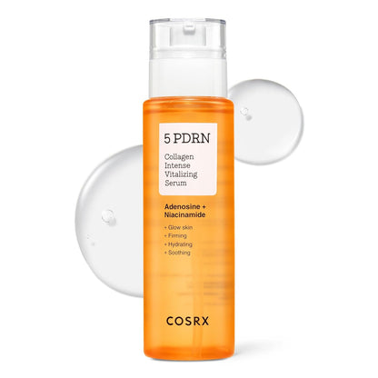COSRX_5_PDRN_Collagen_Intense_Vitalizing_Serum_-_Korean_Serum_for_Skin_Firming_&_Glowing_with_Salmon_DNA,_Centella_PDRN_&_Collagen,_Mothers_day_gifts,_Korean_Skin_Care_(3.38_fl.oz.)