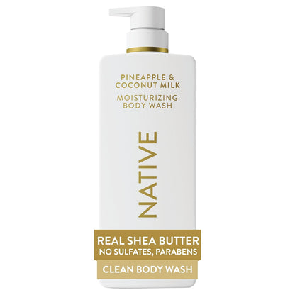 Native_Moisturizing_Body_Wash,_Pineapple_&_Coconut_Milk,_24-Hour_Hydration_for_Dry_&_Sensitive_Skin,_Made_with_Real_Shea_Butter,_Sulfate_&_Paraben_Free,_22_oz