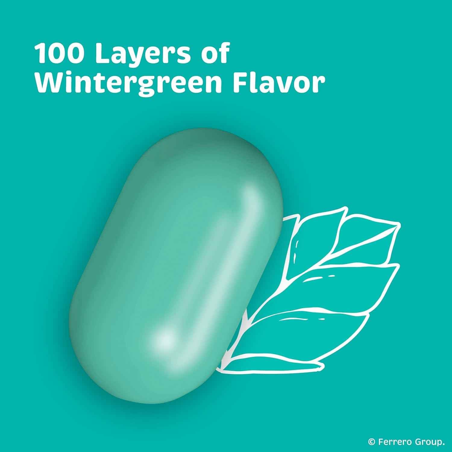 Tic Tac Wintergreen, On-the-Go Breath Mints, Pocket-Sized Mints, 100 pieces GMO Free, Gluten Free wort free