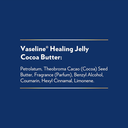 Vaseline_Cocoa_Butter_Healing_Jelly_Variety_Pack,_2_Sizes_(7.5_Oz_&_1.75_Oz)_–_Rich_Moisturizing_Ointment,_Protectant_&_Moisturizer_for_Dry_Skin