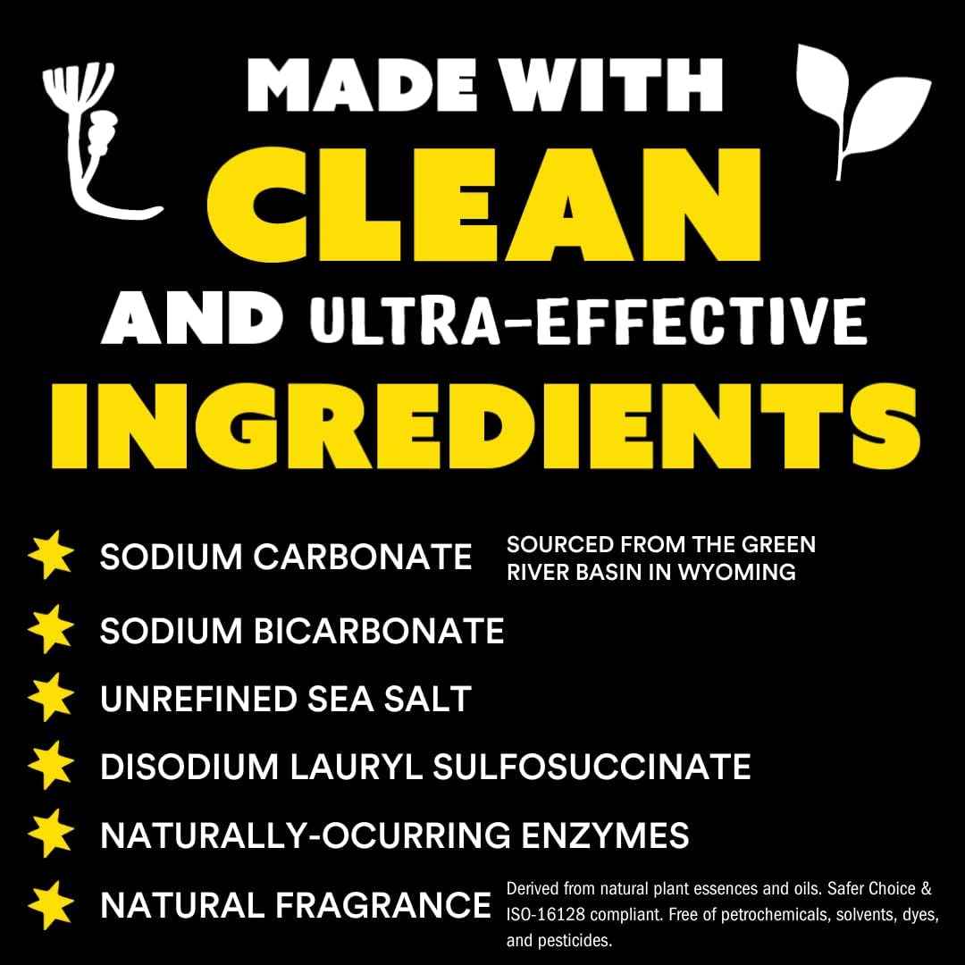 Molly's Suds Super Powder Detergent | Extra Strength Laundry Soap, Stain Fighting | Sensitive Skin | Simple, Effective Ingredients