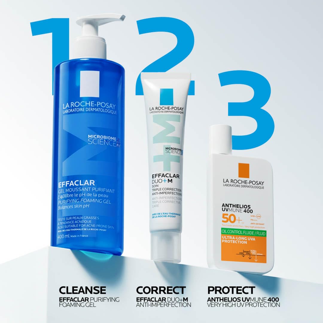 La_Roche-Posay_Effaclar_Purifying_Foaming_Gel_Cleanser_for_Oily_Skin,_With_Zinc_Pidolate_To_Remove_Excess_Oil,_Alcohol_Free_&_Oil_Free,_Face_Wash_For_Oily_Skin,_Dermatologist_&_Sensitive_Skin_Tested​
