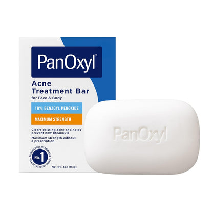 PanOxyl_Acne_Treatment_Bar_with_10%_Benzoyl_Peroxide,_Maximum_Strength_Bar_Soap_for_Face,_Chest_and_Back,_Benzoyl_Peroxide_Soap_Body_Wash,_Vegan,_For_Acne_Prone_Skin,_4_oz