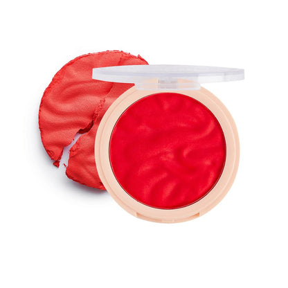 Revolution Beauty London, Blusher Reloaded, Pressed Powder Face Blusher, Highly Pigmented &amp;amp; Long-Lasting Formula, Pop My Cherry, 0.26 oz