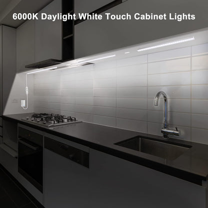 Maylit_Under_Cabinet_Lights_Plug_in,_3_Pcs_12_Inch_Ultra_Thin_Under_Cabinet_Lighting,_Super_Bright_Daylight_White_Under_Counter_Lights_for_Kitchen,_Dimmable_Light_for_Cabinet,_Counter,_Workbench,_Desk