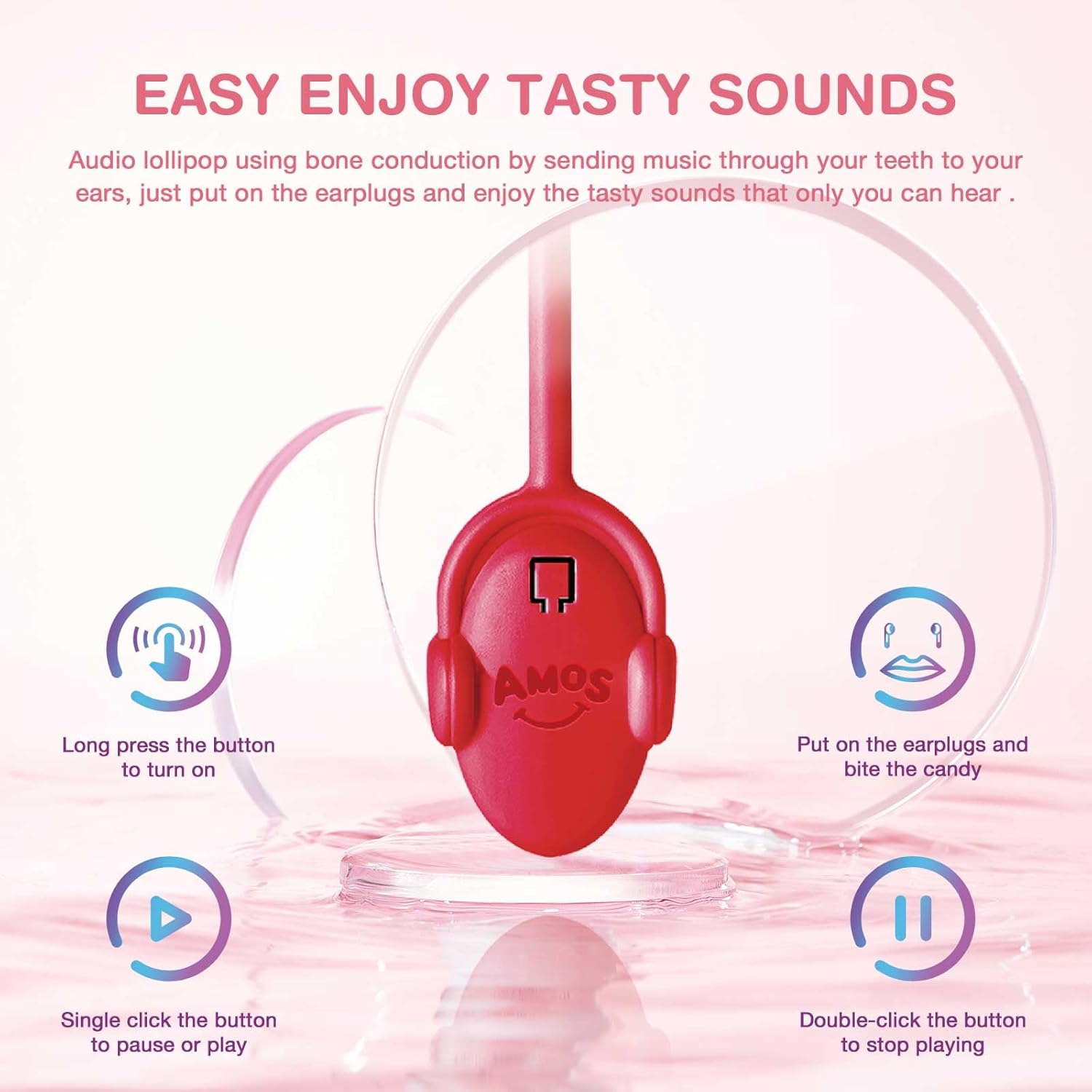 Amos_Music_Lollipop_Candy,_Audio_Singing_Lollipop,_Unique_Gift_for_Friends,_Individually_Wrapped_Natural_Watermelon_Flavor_(1_Pack)