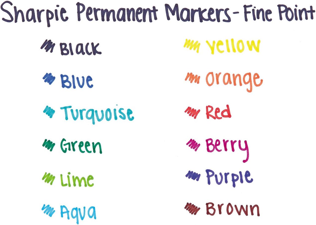 Sharpie_Pen_SHARPIE_FINE12CT_MARKER_SET,_Multicolor_12_Count