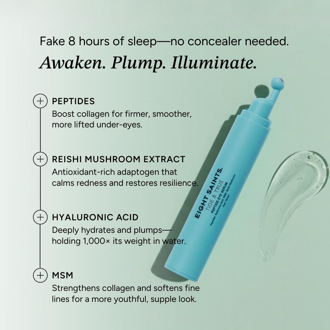 Eight_Saints_Tide_&_True_Peptide_Eye_Serum_for_Puffiness_&_Wrinkles,_Under_Eye_Roller_Ball_Treatment_for_Dark_Circles_&_Fine_Lines,_Natural_&_Organic_Eye_Cream,_0.5_fl_oz