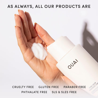 OUAI_Fine_Hair_Conditioner_-_Volumizing_Conditioner_for_Fine_Hair_Made_with_Keratin,_Biotin_and_Chia_Seed_Oil_-_Adds_Softness,_Bounce_and_Volume_-_Free_from_Parabens,_Sulfates,_and_Phthalates_(10_Oz)